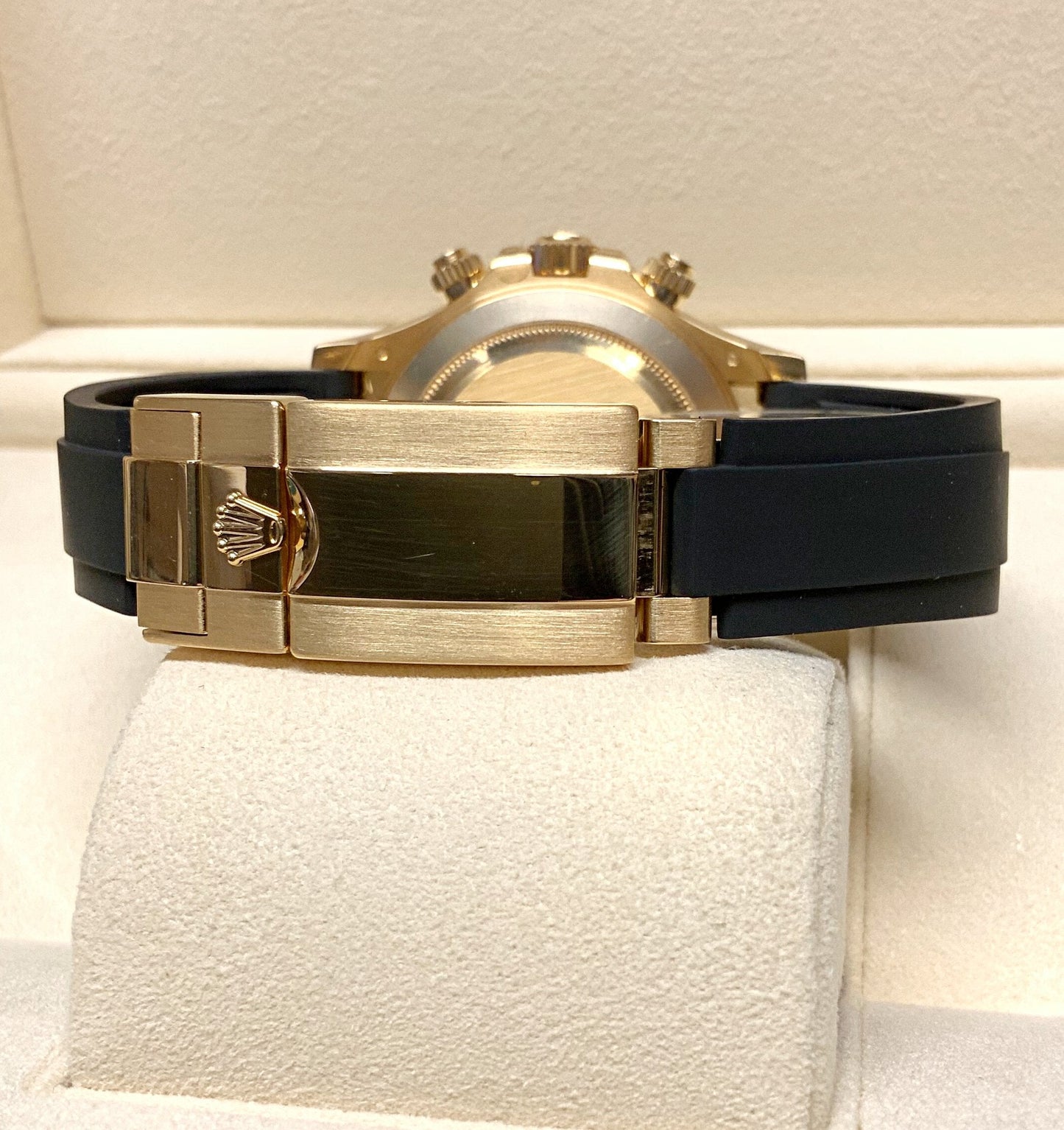Daytona caucciù cassa in oro giallo 18k quadrante oro Koala