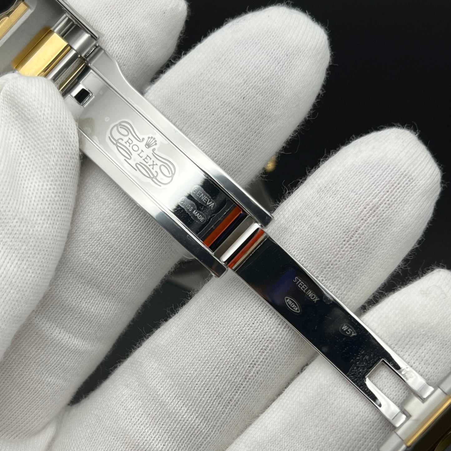 Daytona acciaio oro giallo 18k quadrante nero