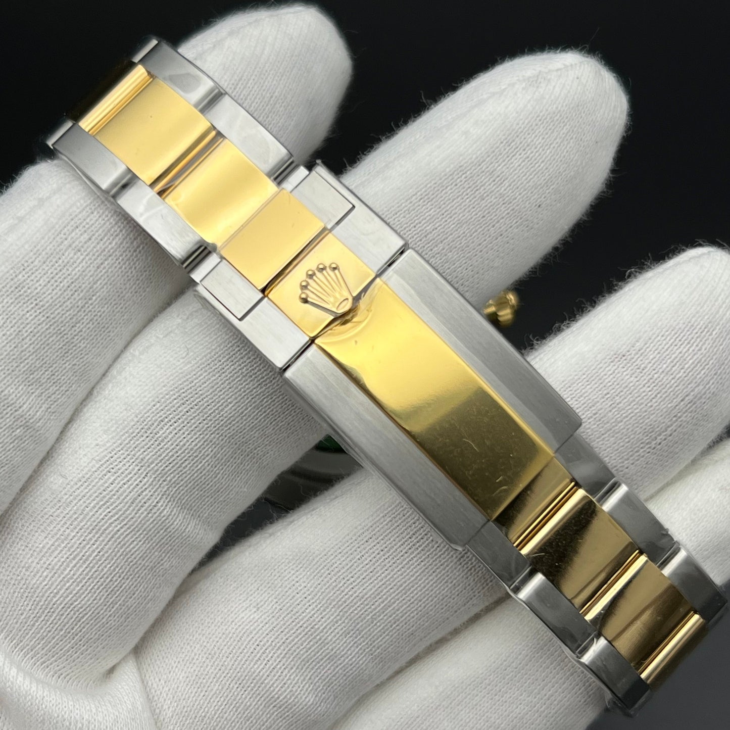 Daytona acciaio oro giallo 18k quadrante nero
