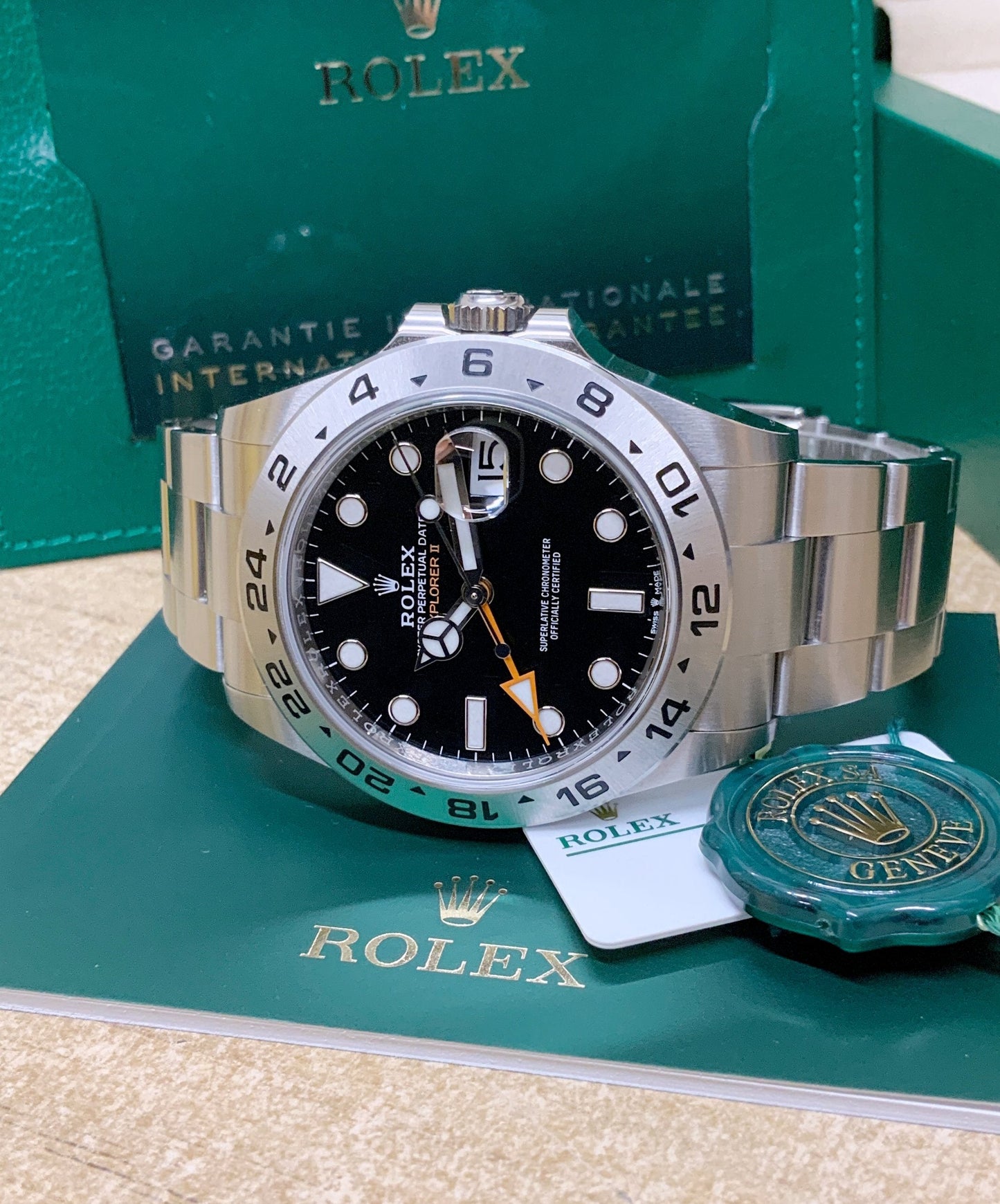 Explorer II quadrante nero