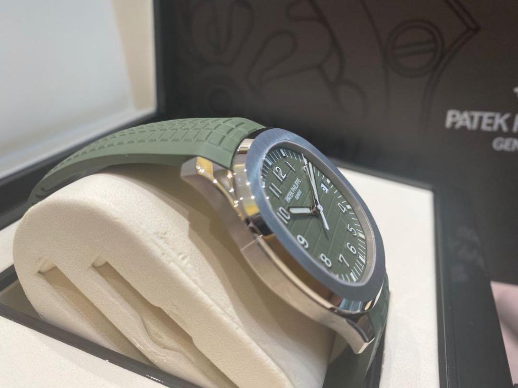 Patek Philippe Aquanaut quadrante verde